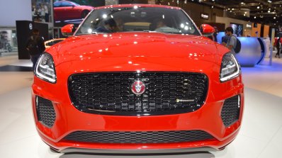 Jaguar E-Pace First Edition front at 2017 Dubai Motor Show