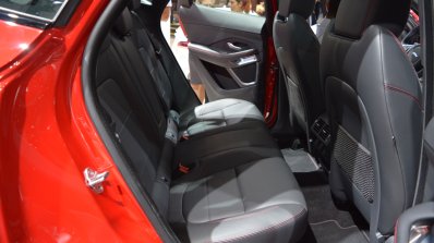 Jaguar E-Pace First Edition rear seats at 2017 Dubai Motor Show