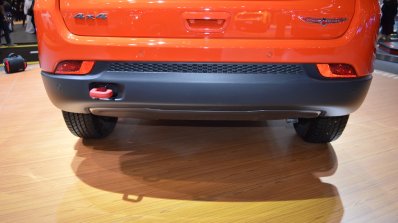 Jeep Compass Trailhawk rear bumper at 2017 Dubai Motor Show