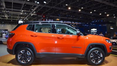 Jeep Compass Trailhawk right side at 2017 Dubai Motor Show