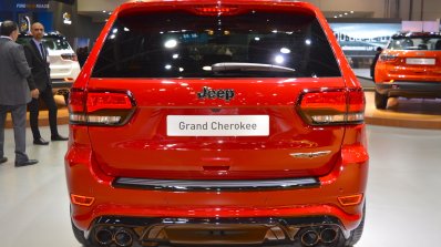 Jeep Grand Cherokee Trackhawk rear at 2017 Dubai Motor Show