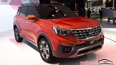 Kia NP front three quarters