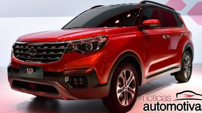 Kia NP front unveiled for China