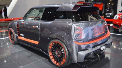 MINI John Cooper Works GP Concept rear three quarters left side at 2017 Dubai Motor Show