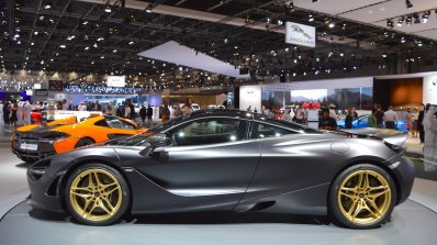 MSO Bespoke Mclaren 720S profileat the 2017 Dubai Motor Show