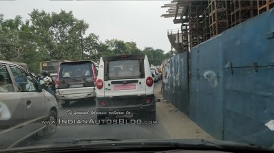 Mahindra Jeeto Minivan CNG variant rear