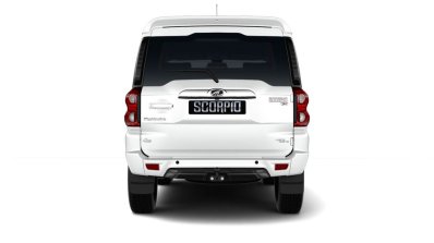 Mahindra Scorpio 2017 facelift rear