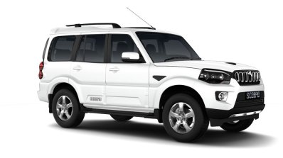 Mahindra Scorpio 2017 facelift right front three quarters