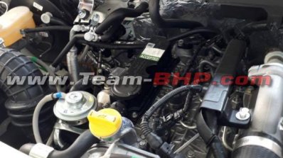 Mahindra TUV300 Plus engine spy shot