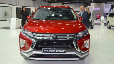 Mitsubishi Eclipse Cross front at 2017 Dubai Motor Show