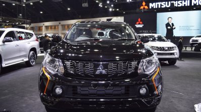 Mitsubishi Triton Athlete at 2017 Thai Motor Expo black front