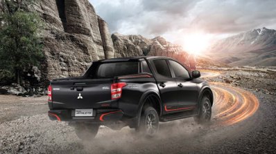Mitsubishi Triton Athlete rear three quarters