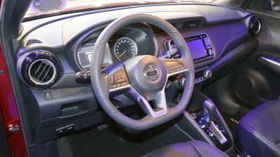 Nissan Kicks at Dubai Motor Show 2017 dashboard