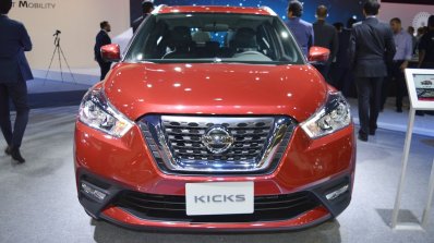 Nissan Kicks at Dubai Motor Show 2017 front