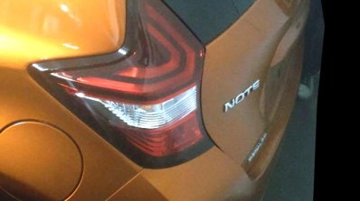 Nissan Note e-Power tail lamp spy shot India