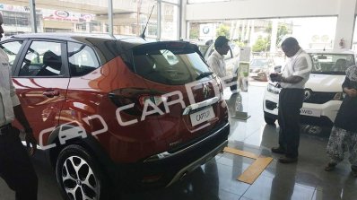 Renault Captur rear three quarters India dealership