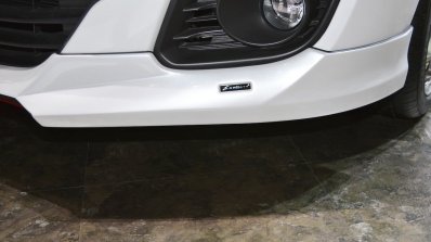 Suzuki Ciaz Sporty bodykit at Thai Motor Expo 2017 front bumper skirt