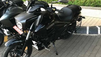 Suzuki Intruder 150 spied by IAB reader front left quarter