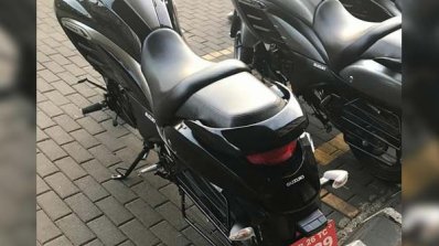 Suzuki Intruder 150 spied by IAB reader rear left quarter