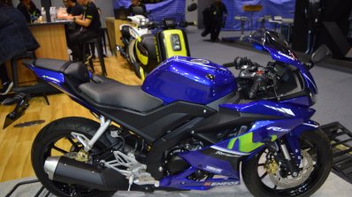 Yamaha R15 v3.0 right side at 2017 Thai Motor Expo