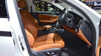 2017 BMW 5 Series with BMW M Performance accessories front seats at 2017 Thai Motor Expo