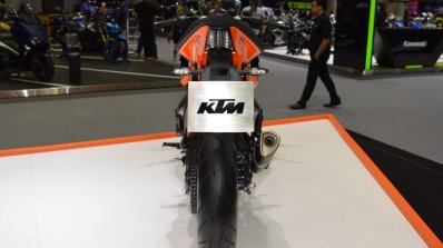 2017 KTM RC 390 rear at 2017 Thai Motor Expo