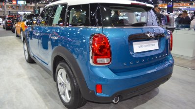 2017 MINI Countryman rear three quarters at 2017 Thai Motor Expo