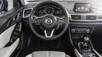 2017 Mazda3 dashboard driver side
