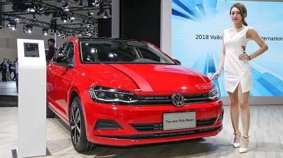 2017 VW Polo Beats front three quarters at 2018 Taipei Motor Show