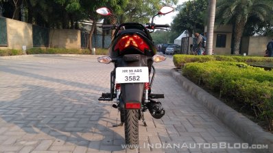 2018 Hero Passion XPro First Ride Review rear