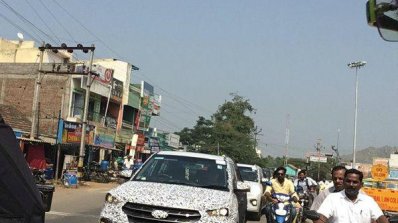 2018 Hyundai Creta front three quarters India spy shot