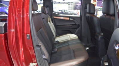 2018 Isuzu D-Max V-Cross rear seats at 2017 Thai Motor Expo