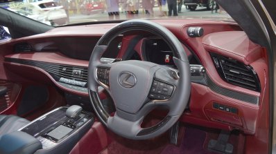 2018 Lexus LS dashboard at 2017 Thai Motor Expo
