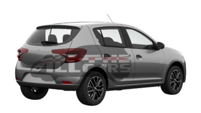 2018 Renault Sandero patent image rear angle