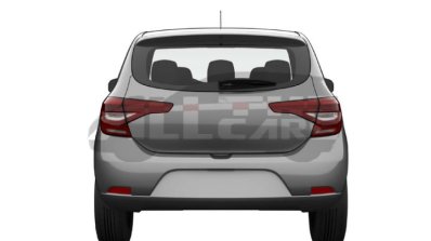 2018 Renault Sandero patent image rear