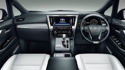 2018 Toyota Alphard (facelift) interior dashboard