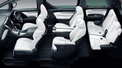 2018 Toyota Velfire (facelift) cabin