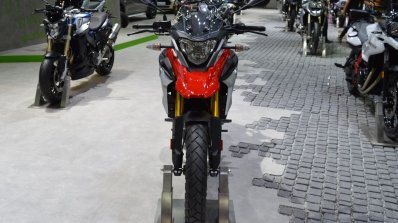 BMW G 310 GS front at 2017 Thai Motor Expo