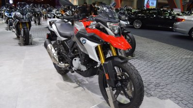 BMW G 310 GS front right quarter at 2017 Thai Motor Expo