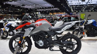 BMW G 310 GS left side at 2017 Thai Motor Expo