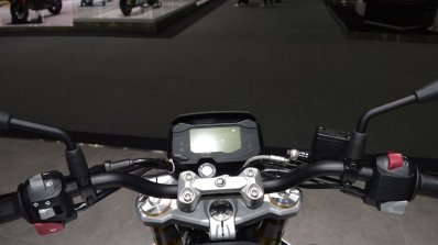 BMW G 310 R cockpit at 2017 Thai Motor Expo