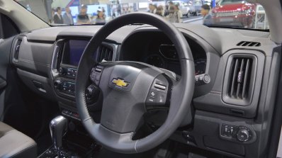 Chevrolet Colorado Centennial Edition dashboard at 2017 Thai Motor Expo