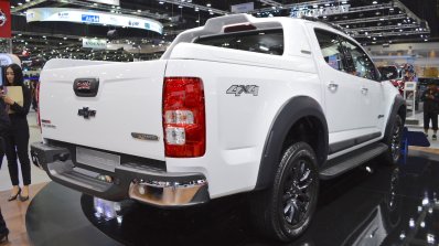 Chevrolet Colorado Centennial Edition rear three quarters at 2017 Thai Motor Expo