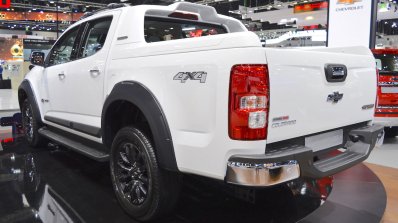 Chevrolet Colorado Centennial Edition rear three quarters left side at 2017 Thai Motor Expo