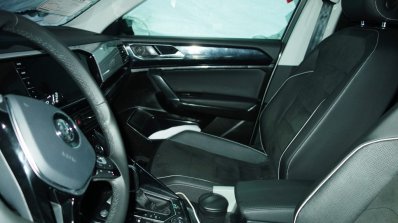 FAW-VW 2018 VW compact SUV interior spy photo