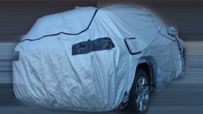 FAW-VW 2018 VW compact SUV rear three quarters spy shot