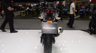 Kawasaki Ninja 400 Black rear at 2017 Thai Motor Expo