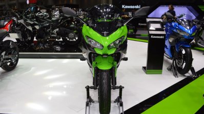Kawasaki Ninja 400 KRT Edition front at 2017 Thai Motor Expo