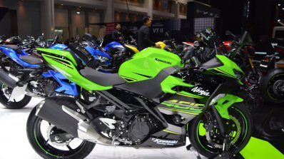 Kawasaki Ninja 400 KRT Edition right side at 2017 Thai Motor Expo