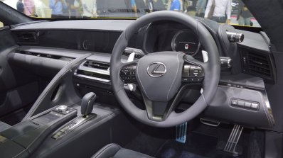 Lexus LC 500 dashboard at 2017 Thai Motor Expo